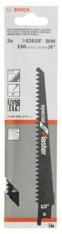Bosch 2Säbelsägeblatt S 628   2608656274 
