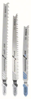 Bosch Stichsägeblatt-Set, 3-  2607010515 