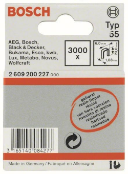 Bosch Schmalrückenklammer     2609200227 