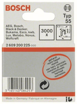 Bosch Schmalrückenklammer     2609200225 