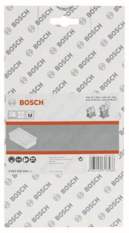 Bosch Flachfaltenfilter,      2607432033 