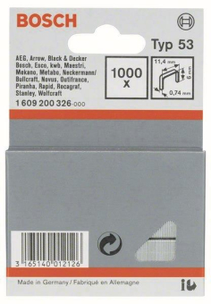 Bosch Feindrahtklammer Typ 53 1609200326 