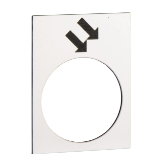 GS Schild 30x40mm              ZB2BY4914 