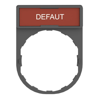 Schneider Schildträger 30x40mm   ZBY2135 