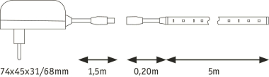 Paulmann FN SimpLED Stripe Set 5m  78975 