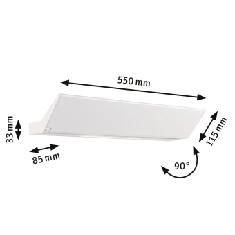Paulmann Wallwasher Ranva WL       79506 