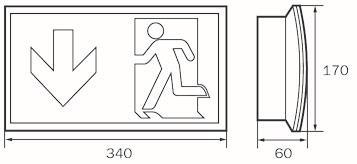 RP-Technik RZ/SI-Leuchte   KCW001WL-IP64 