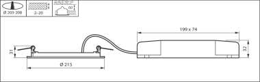 Philips DN145B LED20S/830_840   50042699 