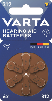 VARTA Acoustic Hörgerätebatterien    312 