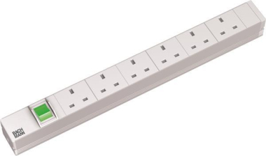 Bachmann 19" 1HE 6xUK 1xSchalter 333.805 