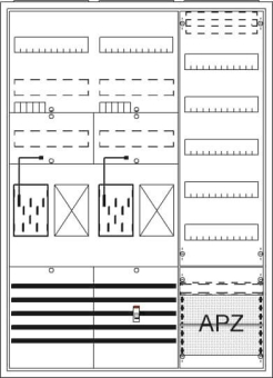 Striebel Komplettschrank AP       BA37MG 