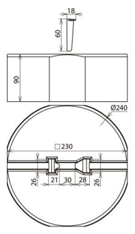 DEHN Betonsockel                  102075 