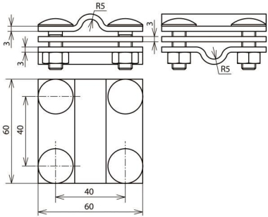Dehn      KS 8.10 8.10 FL30 ZP FRSM8 V4A 