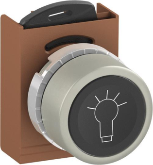 ABB Drucktaster flach schwarz P9MPNNG002 