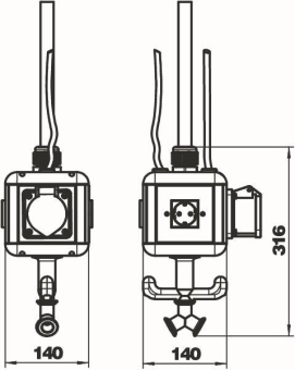 OBO VH-4L 3SD1C16 Versorgungseinheit 