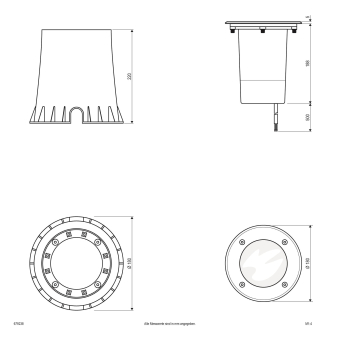 EVN Bodeneinbau -rund -           679238 