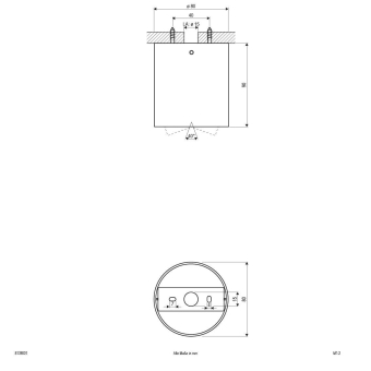 EVN Deckenleuchte rund weiß GU10 8139001 