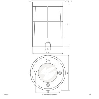 EVN LED Bodeneinbau -rund -    679236402 