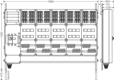 Hensel Ladeverteiler f. Mi EV 11kW 30100 