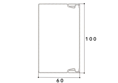 GGK Lfs-Installationskanal   LFS60X100VZ 