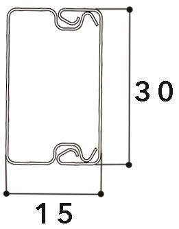 GGK Kanal Mini/S 15x30             24605 