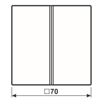 Jung Tastensatz komplett 2f  LS402TSASWM 