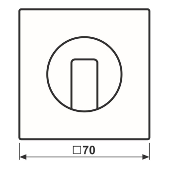 Jung Abdeckung f.Drehschalter  LC1941224 