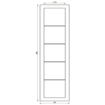 JG LS-design Rahmen 5ach      ALD 2985-L 