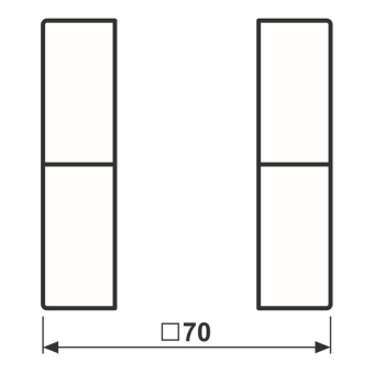 JG Tastensatz komplett 2fach ME2502TSAAT 
