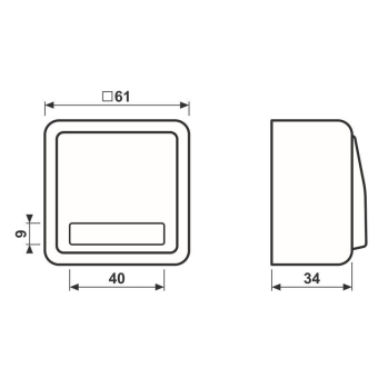 JG Wippschalter   606 ANA WW 