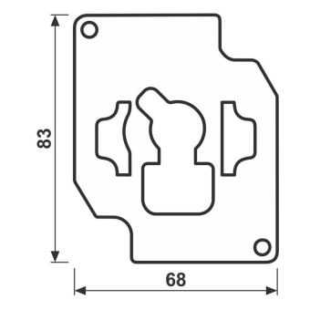 JG APWG WG 600 Verriegelungs-Platte  18V 