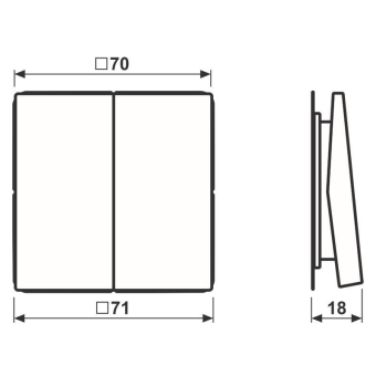 Jung Bluetooth Low Energy     BLELS995WW 
