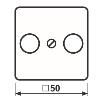 JG UP Koax-Abdeckung               161TV 