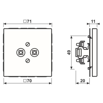 JG Potentialausgleich-Steckd.   ES2965-2 