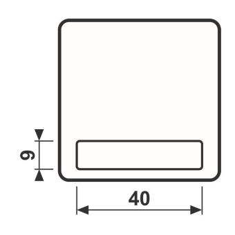 JG Wippe m. Schriftfeld AP600   60 NA WW 