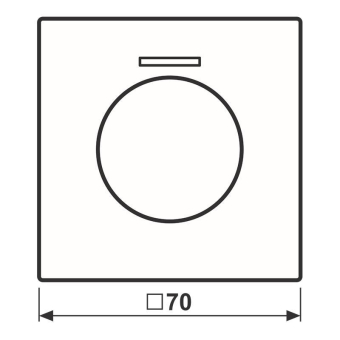 Jung Abdeckung Lichtleiter     LS1940KO5 
