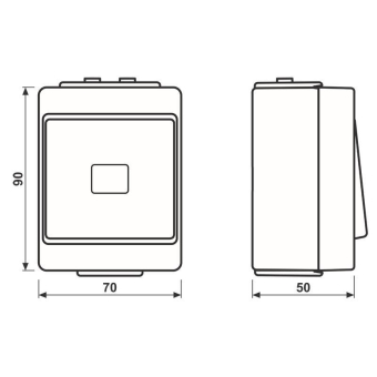 JG APWG WG 600 Heizung Notschalter 603HW 