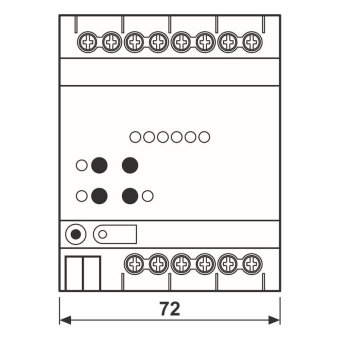 Jung KNX Heizungsaktor 6fach  36006 1S R 