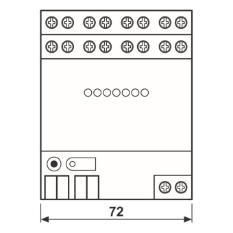 JG KNX-Binäreingang 8-fach 12-  2128 REG 