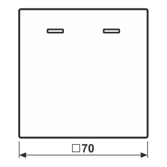 Jung Hotelwippe Außenstelle   LSCUKO5MSW 