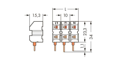 WAGO 272-455/272-485 Netzanschluss- 