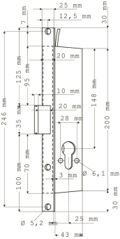FF Motorriegel                   5523-25 