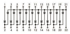 WAGO 289-151 Bauteilmodul mit Diode,grau 