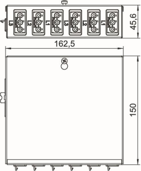 OBO UVS-6S2SA Unterflurverteiler 