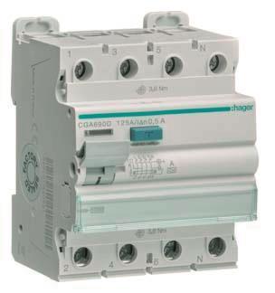 Hager Fi-Schalter 4polig 10kA    CGA690D 