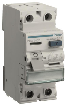 Hager Fi-Schalter 2polig 6kA 40A CGA240D 