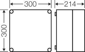 HENS Leergehäuse                  MI0210 