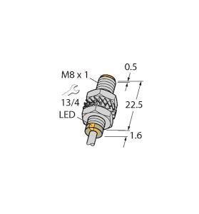 Turck Induktiver Sensor,   BI2-M08K-AP6X 