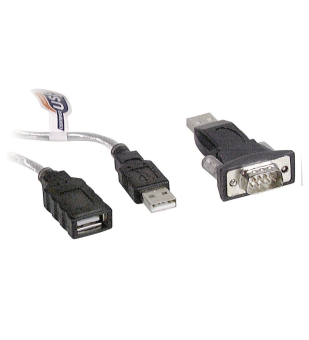 PF                USB-0,8M-PVC ABG-SUBD9 
