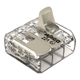 WAGO 221-683 COMPACT-Verbindungsklemme, 